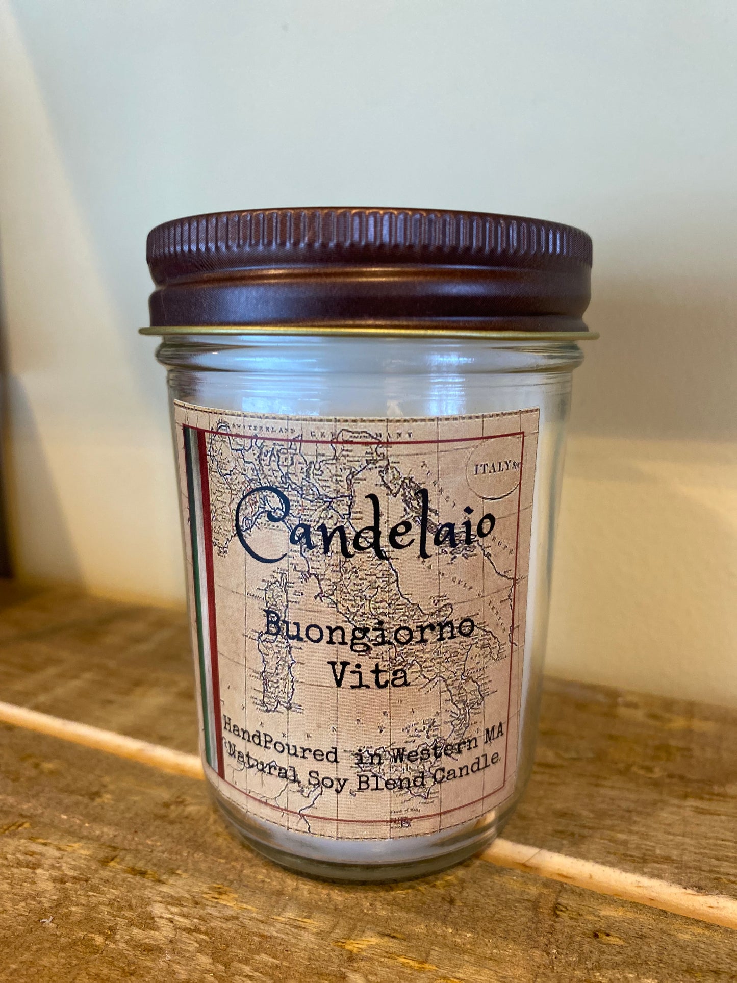 Candelaio 8oz. Candle - Buongiorno Vita