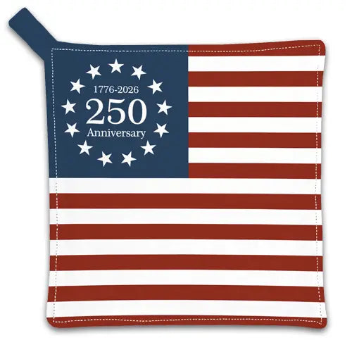250 Anniversary Flag Potholder