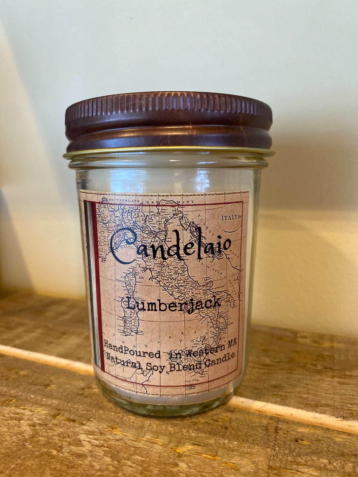 Candelaio 8oz. Candle - Lumberjack