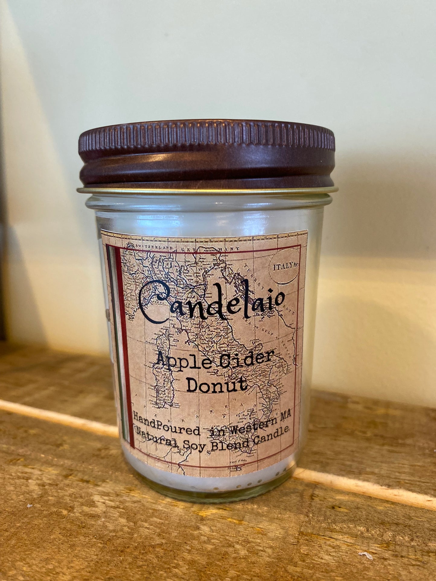 Candelaio 8oz. Candle - Apple Cider Donut
