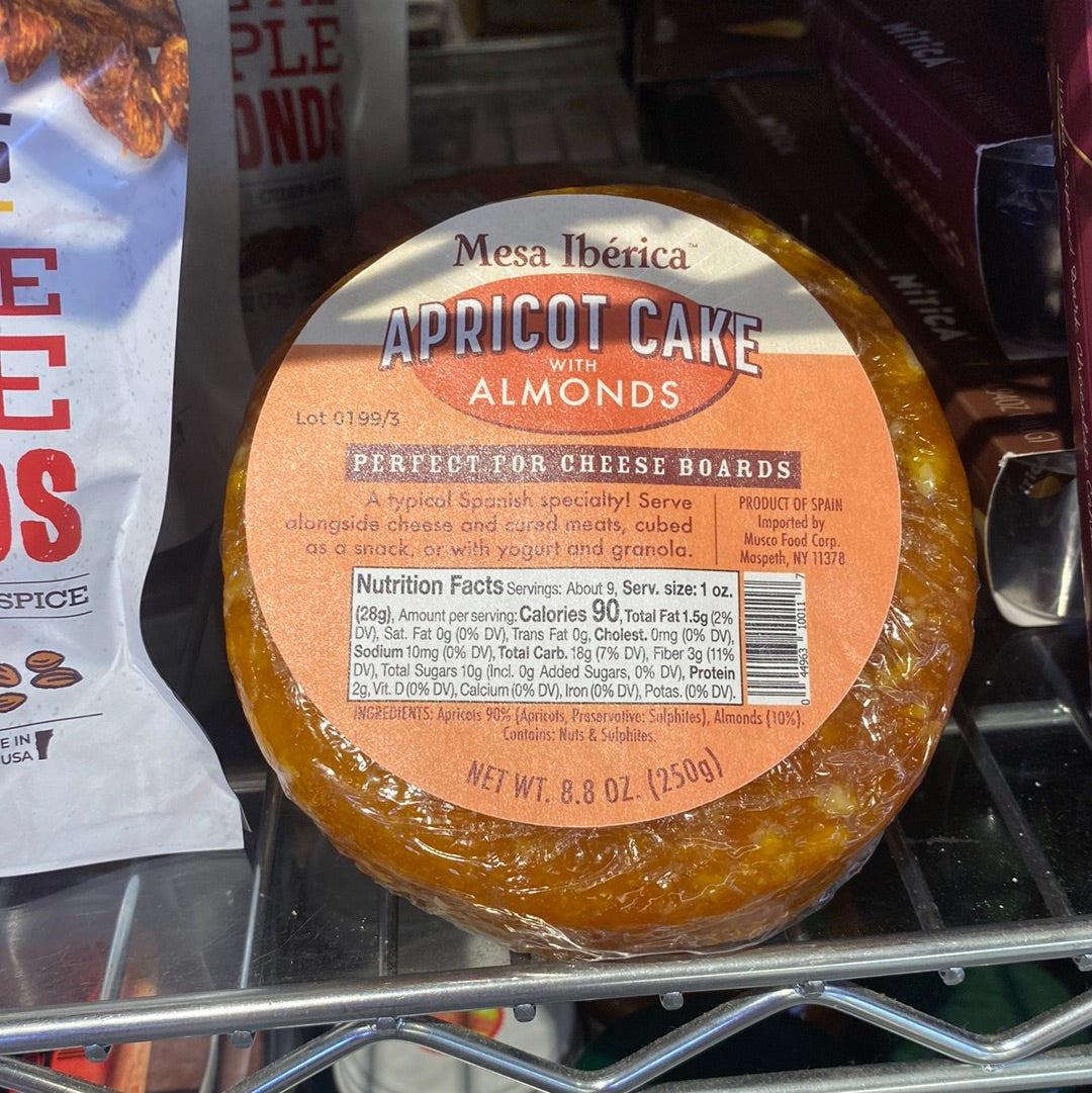 Mesa Iberica Apricot Cake with Almonds