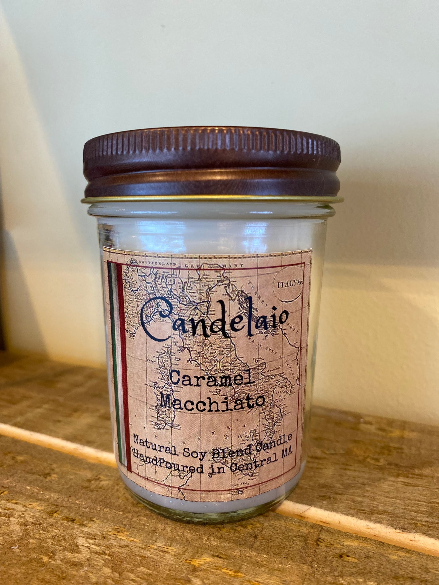 Candelaio 8oz. Candle - Caramel Macchiato