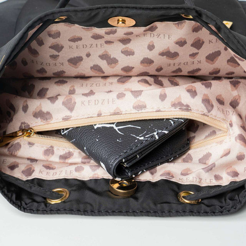 Kedzie Aries 3-Way Convertible Bucket Bag