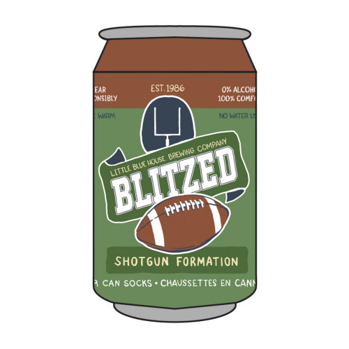 Blitzed Beer Can Socks