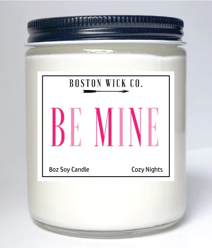 Boston Wick Soy Candle - Be Mine