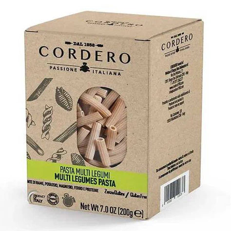 Cordero Organic Gluten Free Multi Legume Maccheroni
