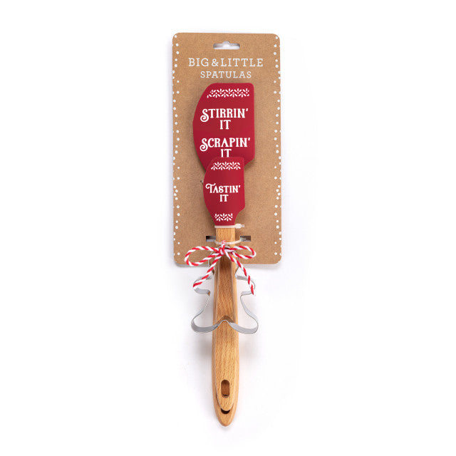Stirrin' Big and Little Spatulas