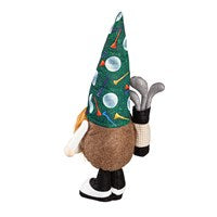 17" Fabric Golfing Gnome Table Décor
