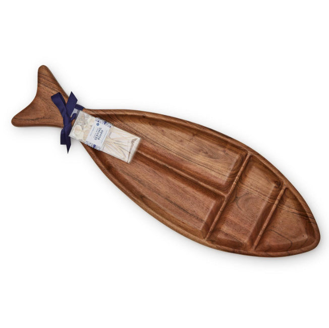 Fish Charcuterie Board w/ Seashell Picks