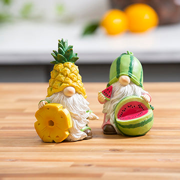 6.5" Fruit Hat Gnomes
