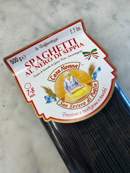 Cara Nonna Spaghetti Al Nero Di Seppia