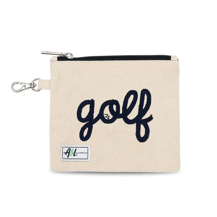 Golf Tee Pouch - Golf Word