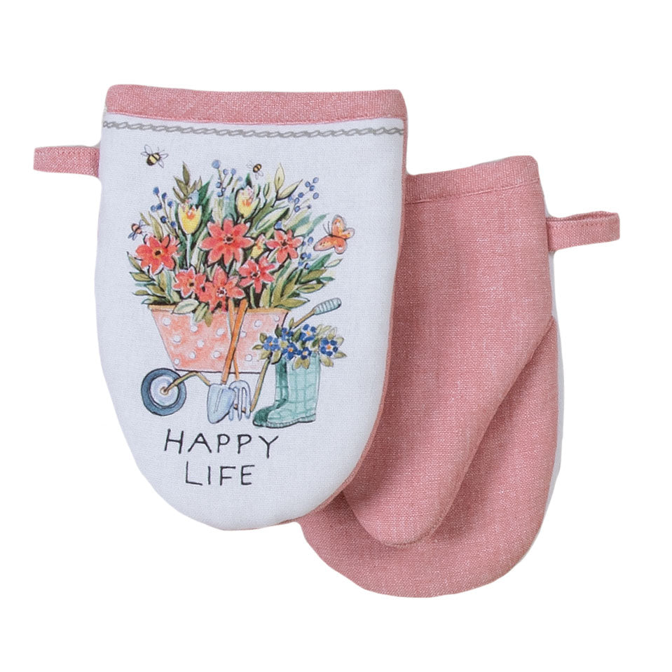 Happy Life Grabber Mitt