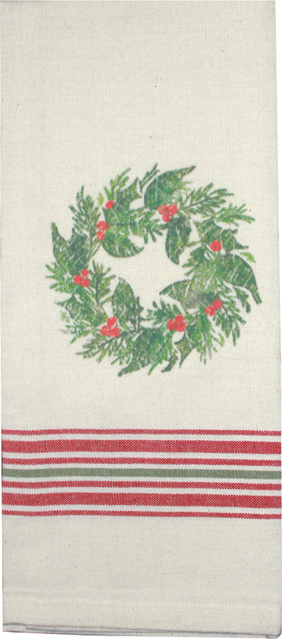 Holiday Grain Sack Towel