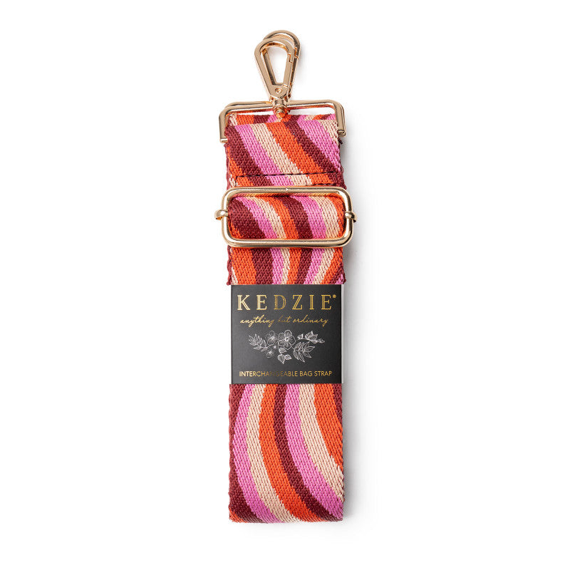 Kedzie Interchangeable Bag Strap - Embroidered Hollywood