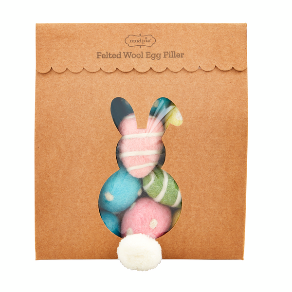 Spring Felted Wool Box Filler