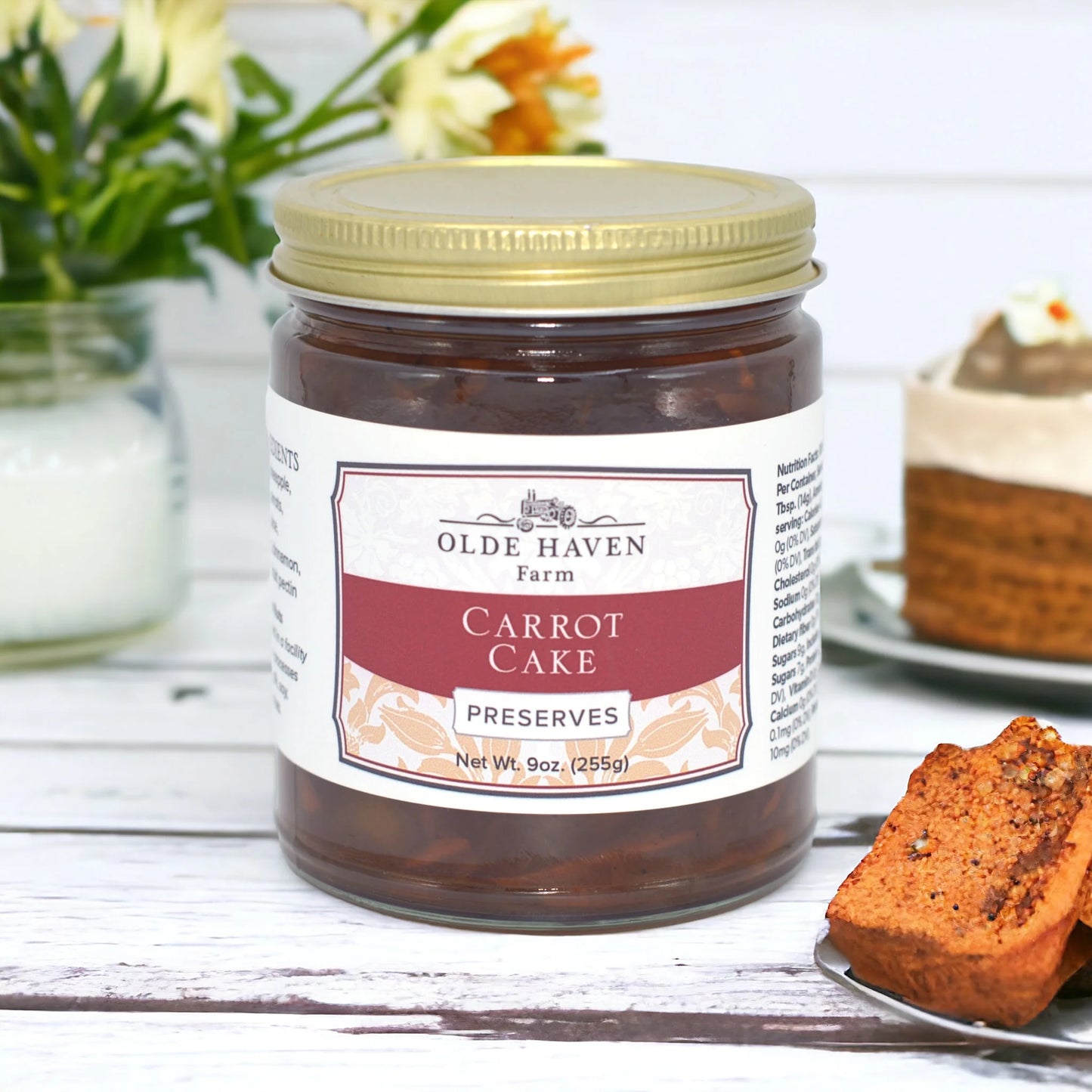 Olde Haven Farms - Carrot Cake Preserves