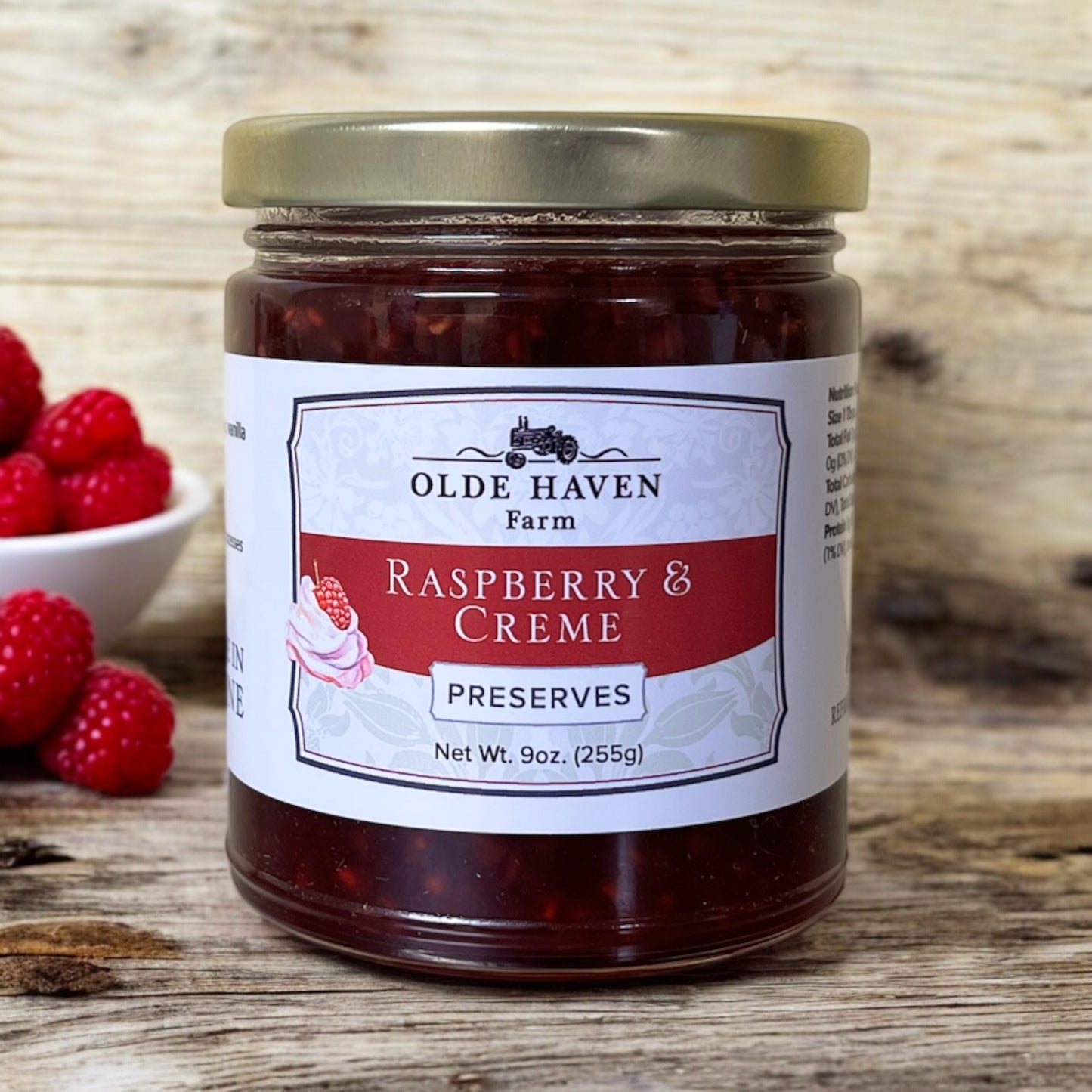 Olde Haven Farms - Raspberry & Créme Preserves