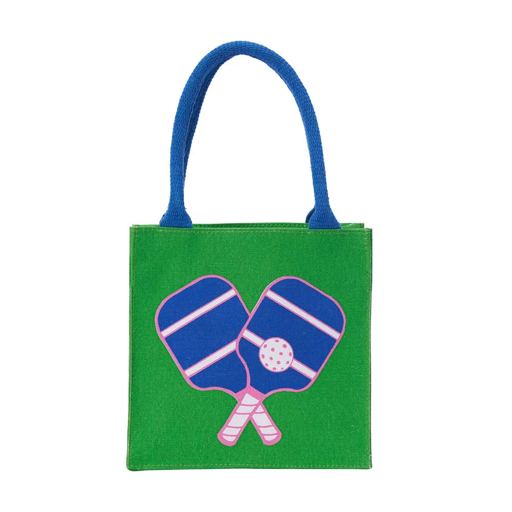 Pickelball Green Reusable Itsy Bitsy Gift Bag