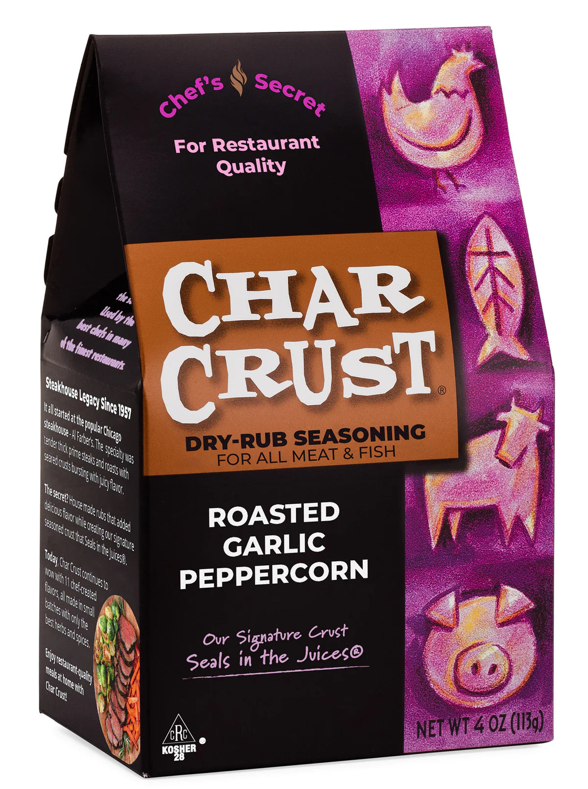 Char Crust - Roasted Garlic Peppercorn