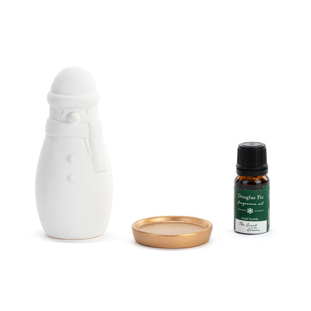 Snowman Diffuser with Fragrance Oil