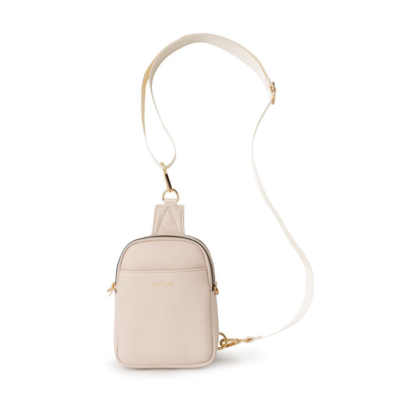 Kedzie Solstice Convertible Sling (Cream and Black)