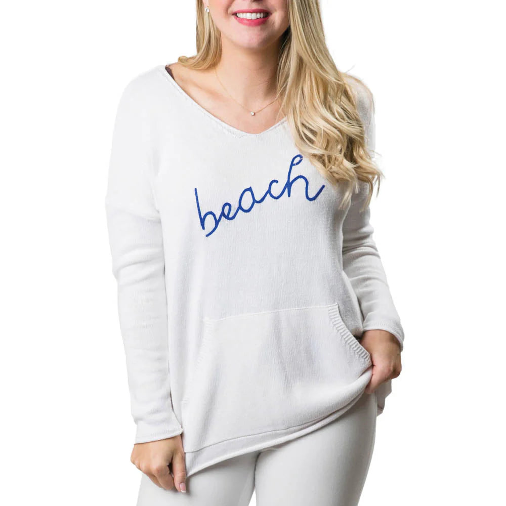 Top it Off "Beach" Sweater