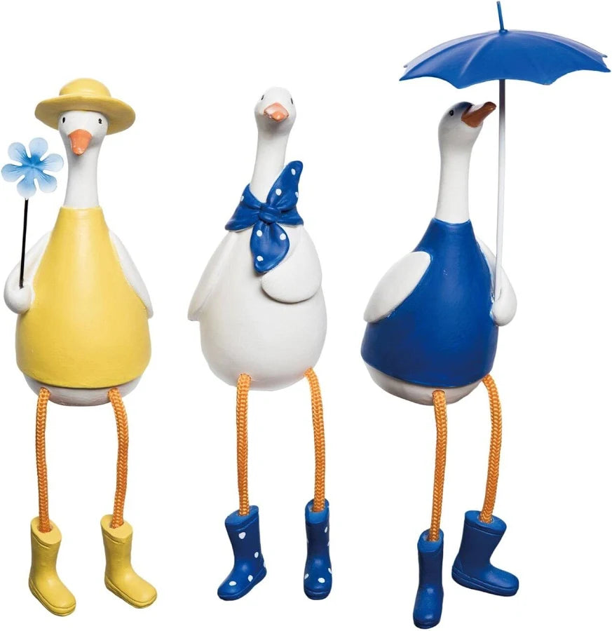 Transpac Resin Spring Duck Shelf Sitter - Assorted Styles