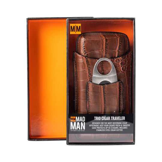 Trio Cigar Traveler with Cutter