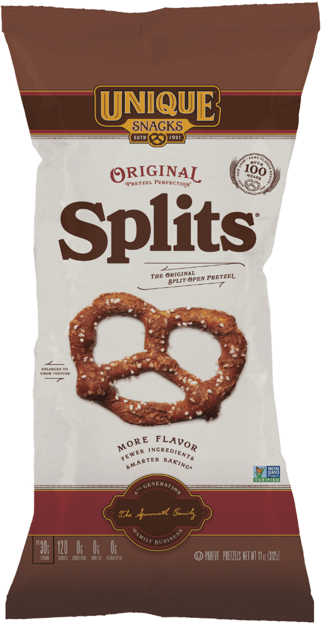 Unique Snacks Original Pretzel Splits
