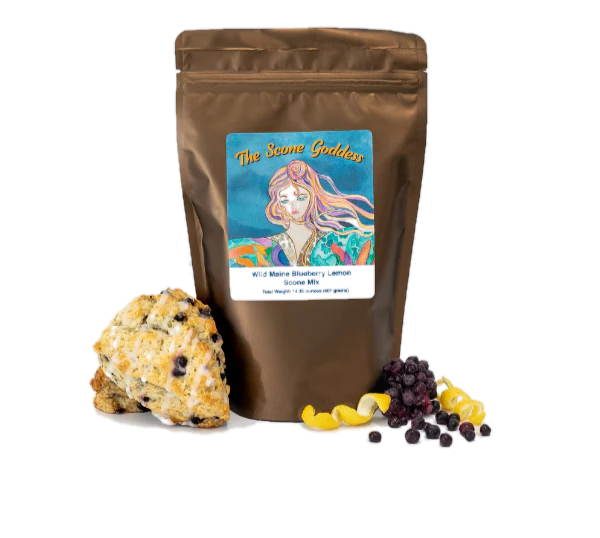 The Scone Goddess - Wild Maine Blueberry Lemon