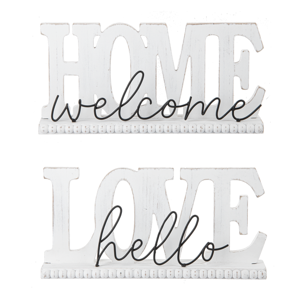 Welcome Home / Hello Love Signs