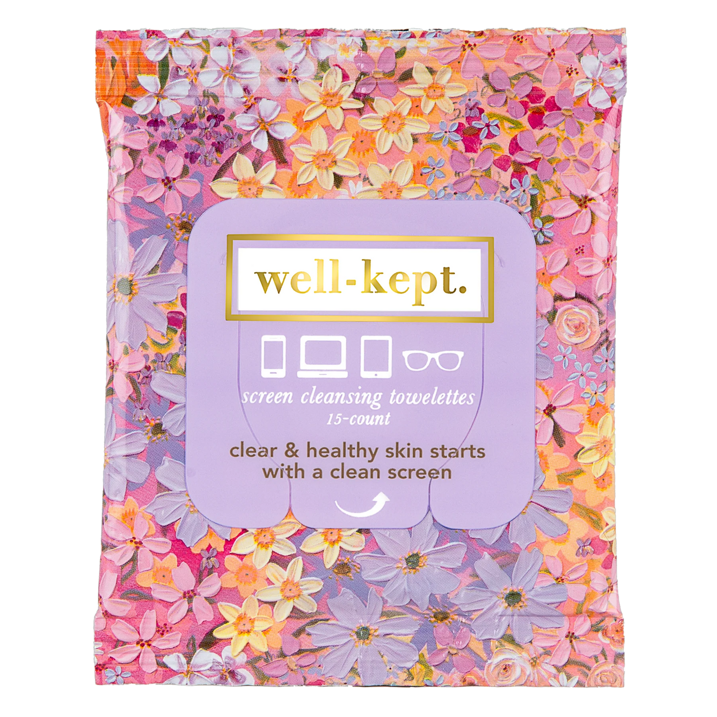 Well-Kept Screen Cleansing Towelettes