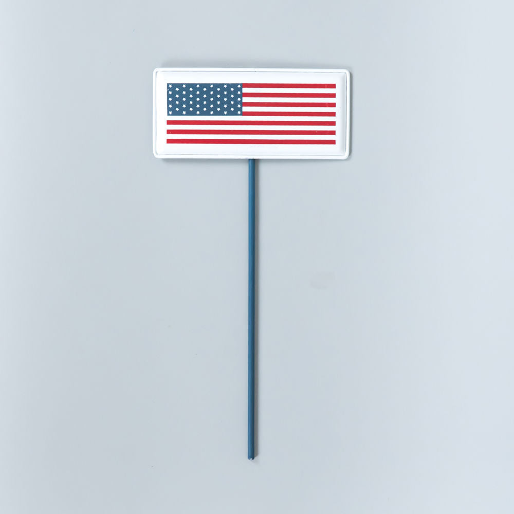 American Flag Plant Stake