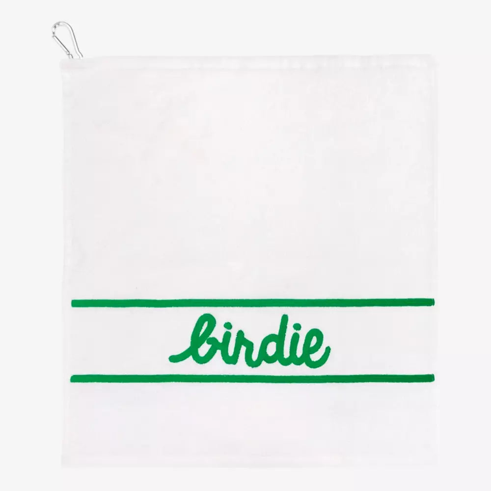 Ame & Lulu Birdie Stitch Terry Golf Towel