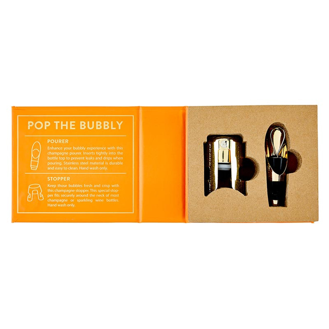 Santa Barbara Design Studio - Champagne Stopper + Pourer Book Box
