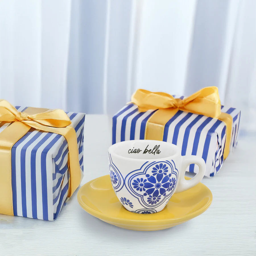 Ciao Bella 2.5 oz Espresso Cup and Saucer