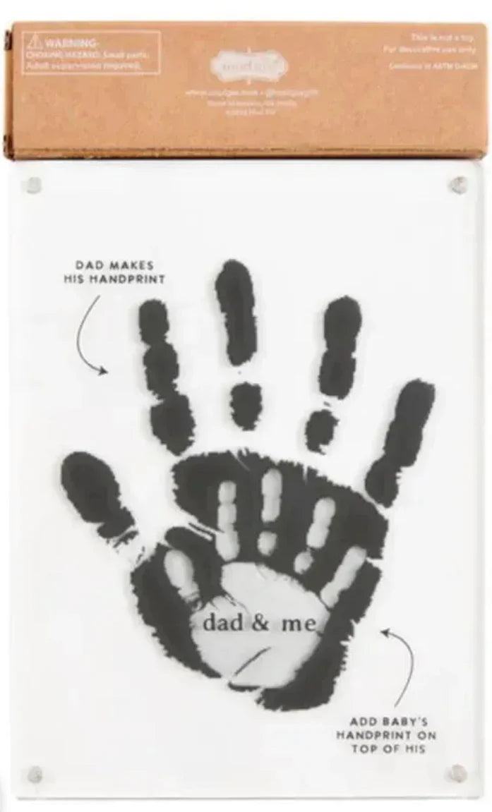 Dad & Me Handprint & Photo Frame Kit