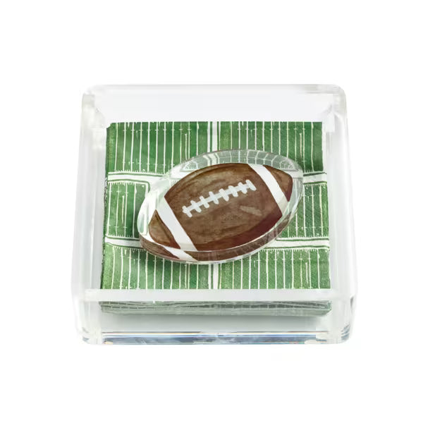 Football Napkin Holder And Weight Set