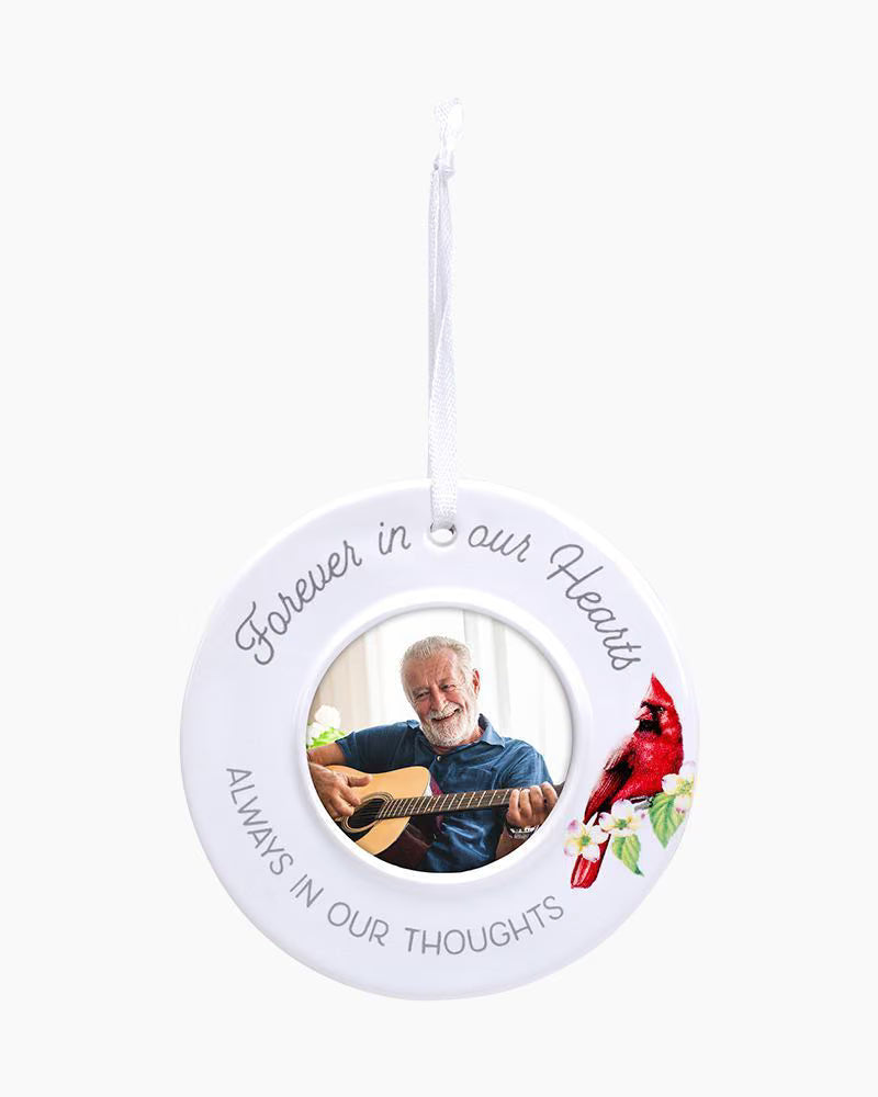 Forever in Our Hearts Cardinal Remembrance Ornament