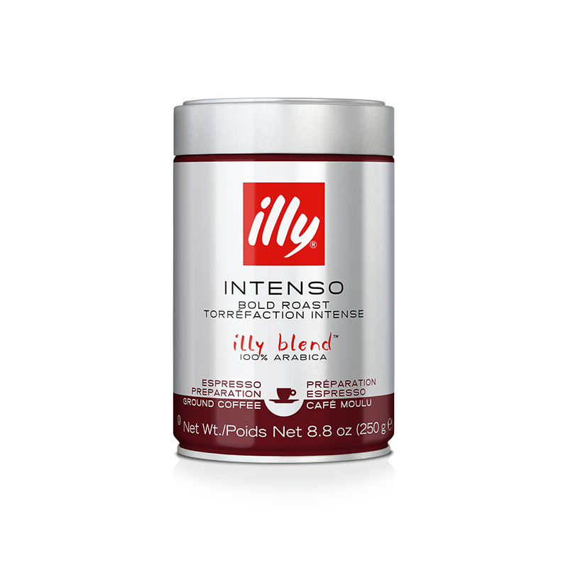 Illy - Ground Espresso Intenso Coffee - Dark Roast