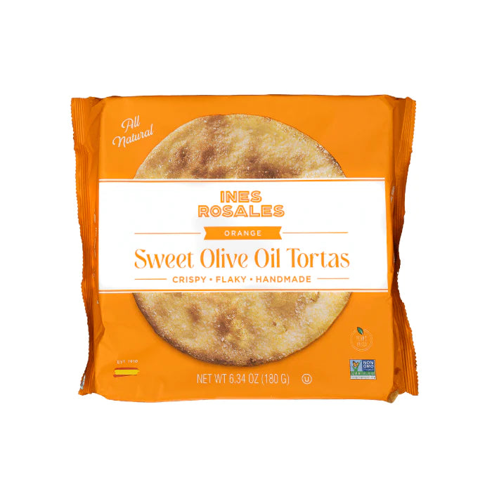 Ines Rosales Sweet Olive Oil Tortas - Orange