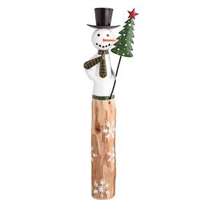 Large Tall Snowman Sitter