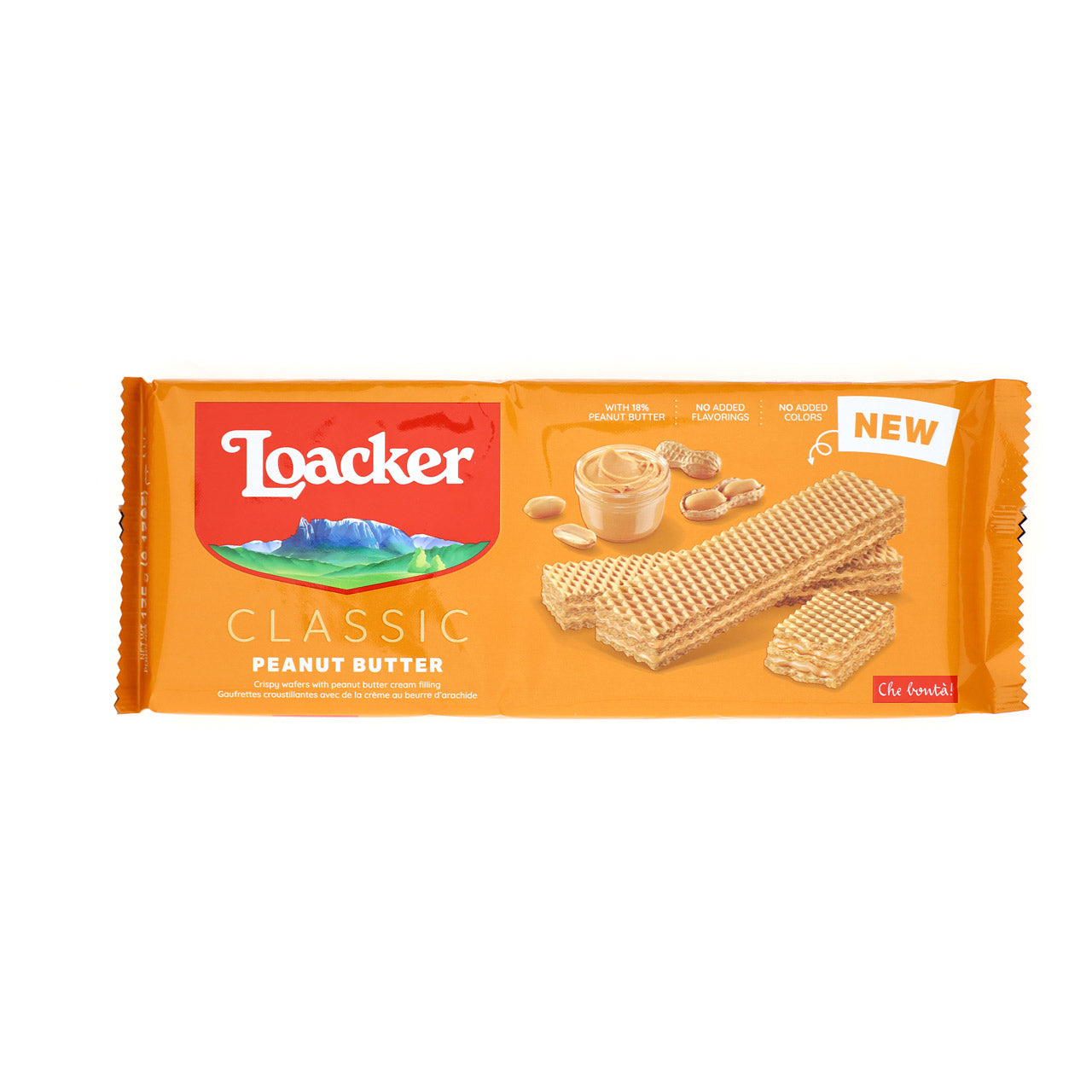 Loacker Classic Peanut Butter Wafer