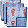 Lobster Stripe Earth Cloths (Set of 3)