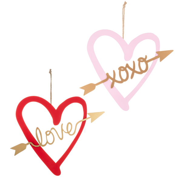 Valentine's Metal Wall Decor