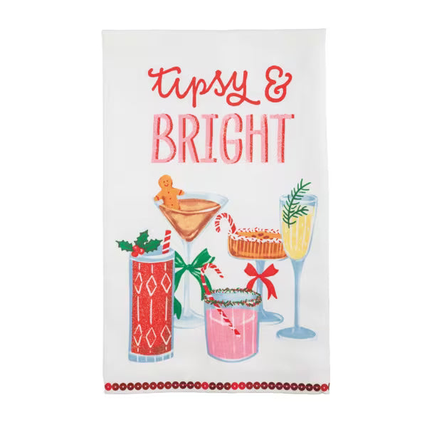 Tipsy & Bright Glitter Towel