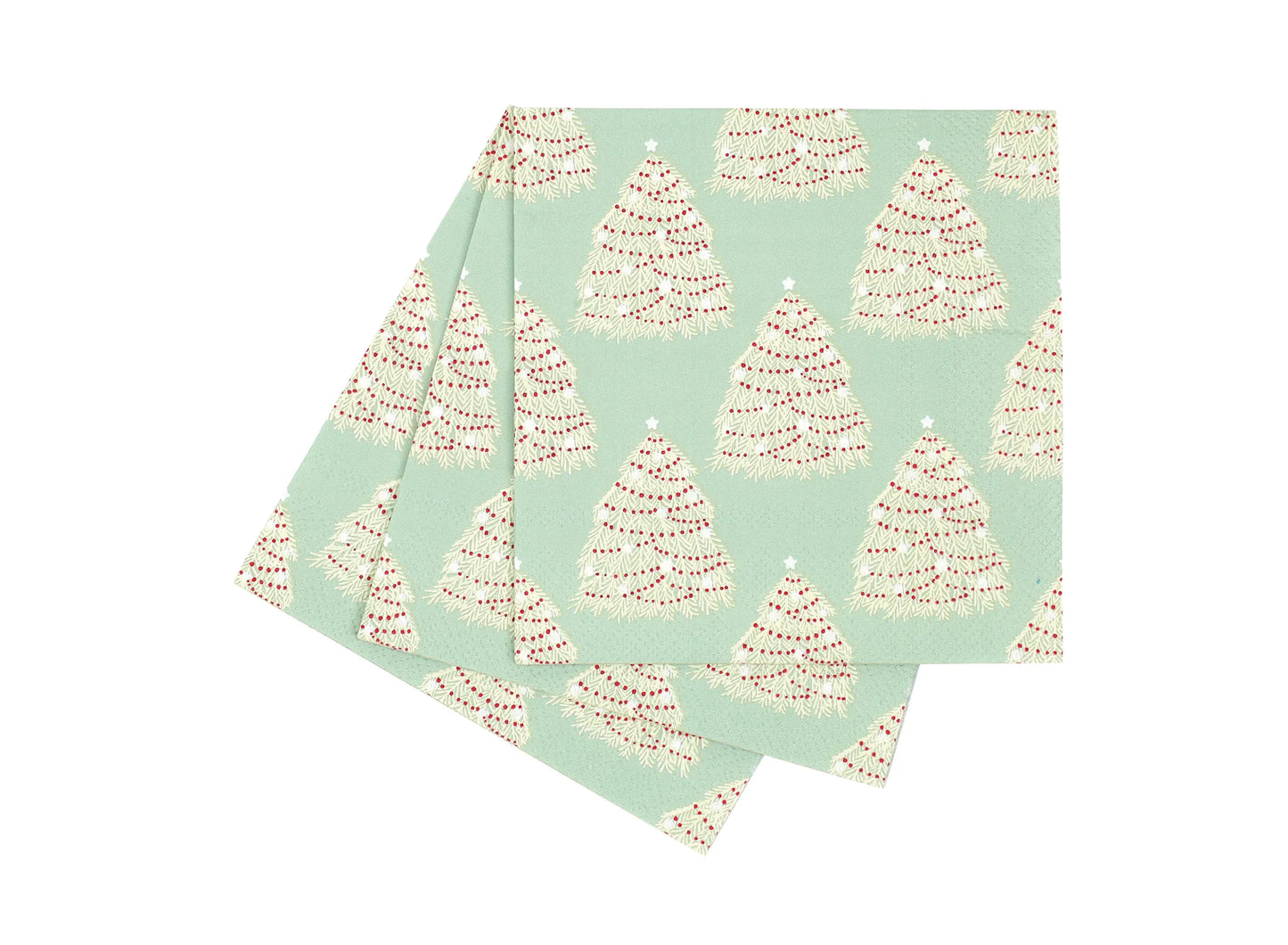 Fir Tree Paper Cocktail Napkins (Pack of 25)