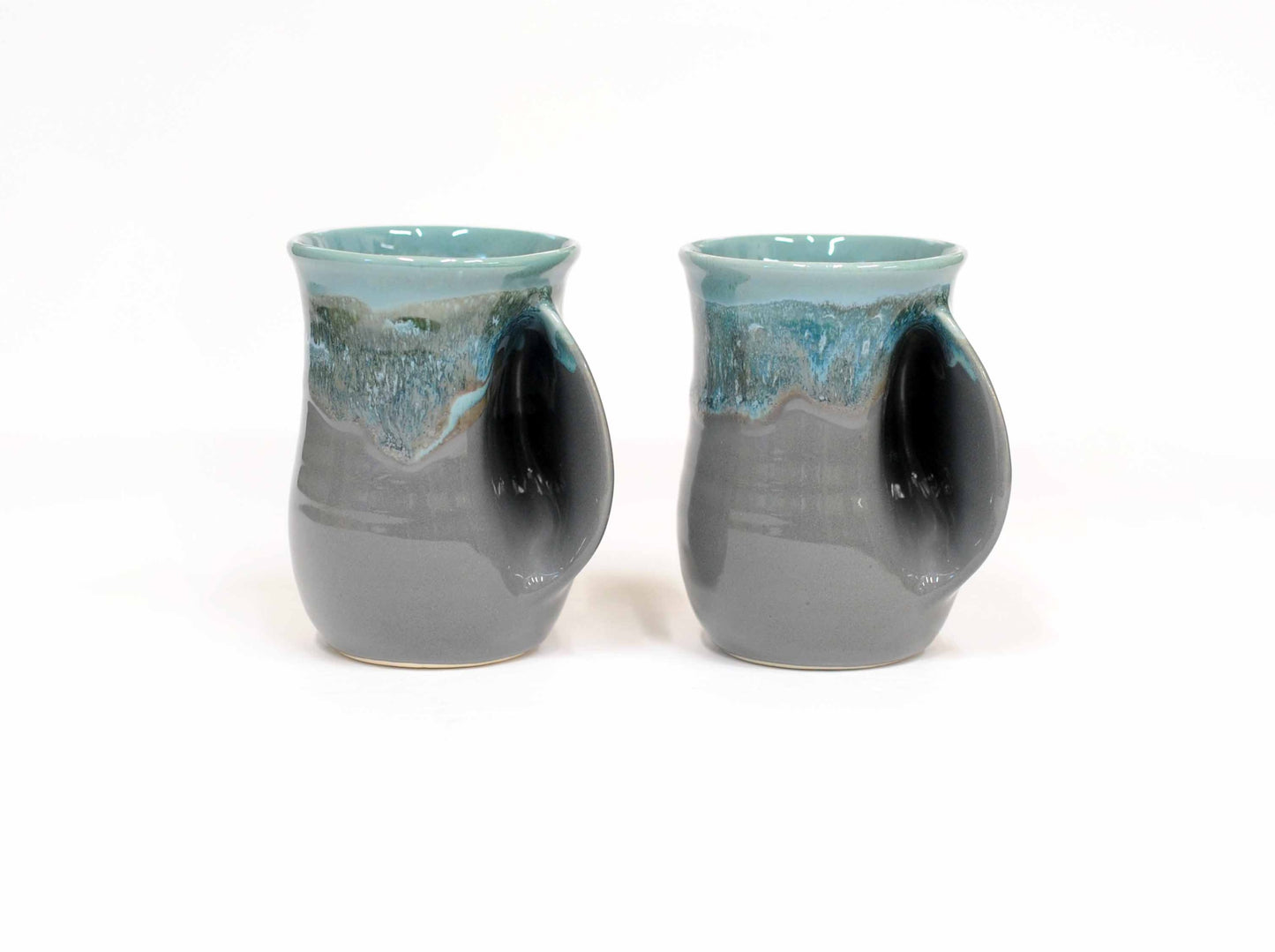 Teal and Gray Mug