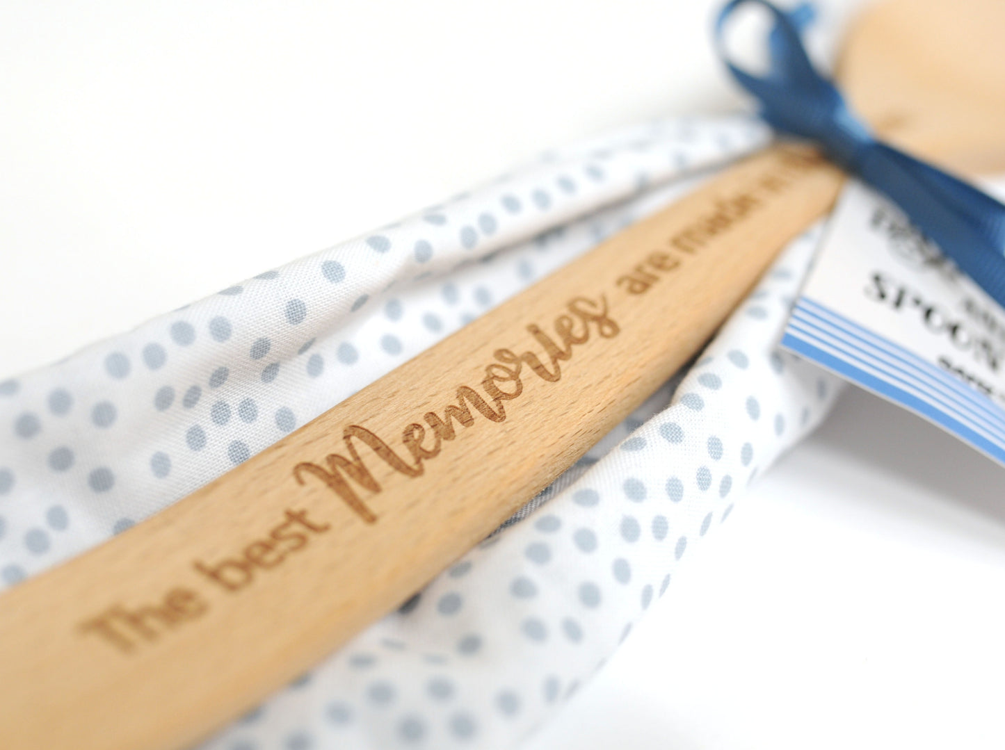 Wooden Spoon with Towel